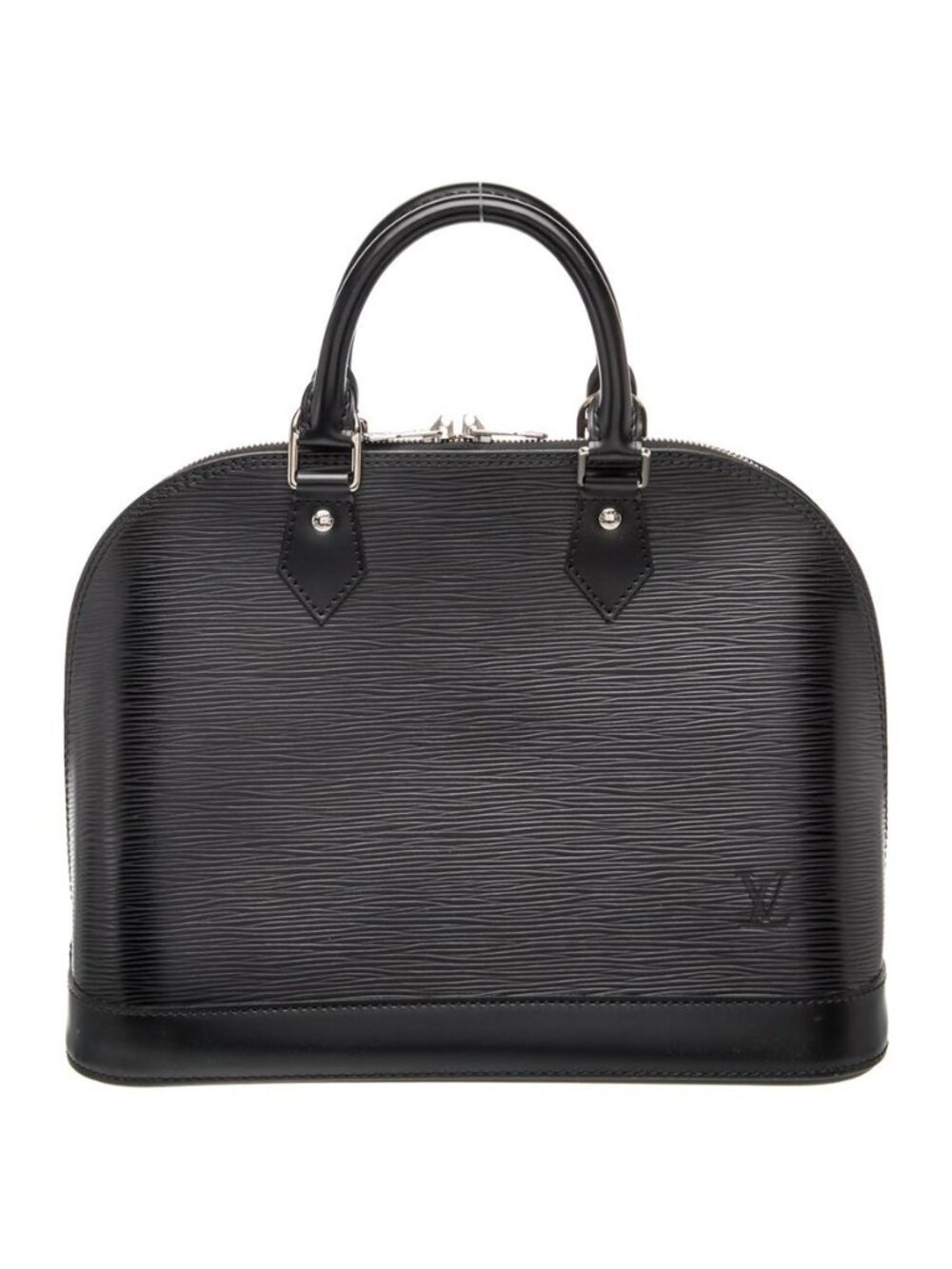 NWOT Louis Vuitton Epi Leather Alma PM Vintage Top Handle Bag Black